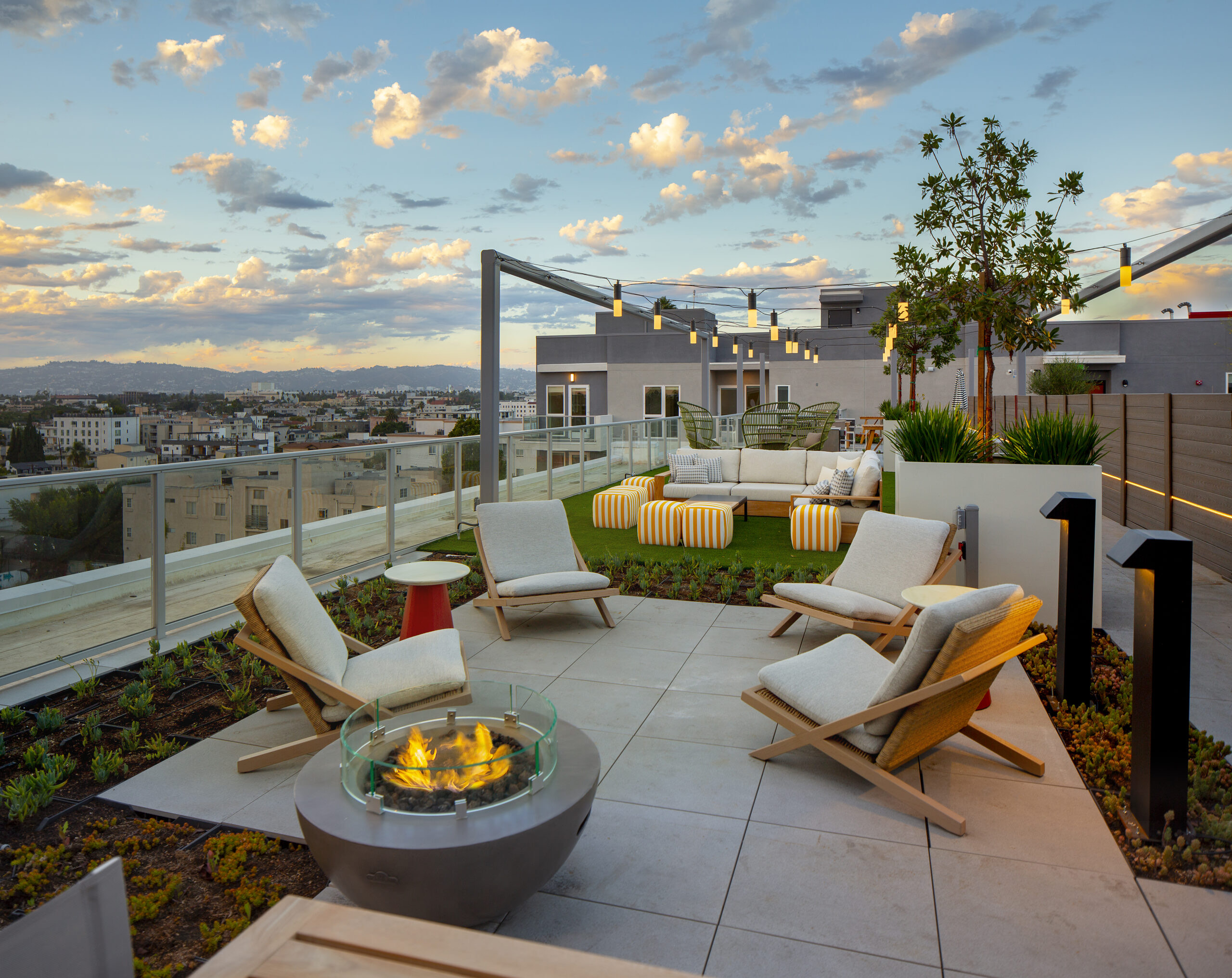 Amenity deck — The Clark on 54th
